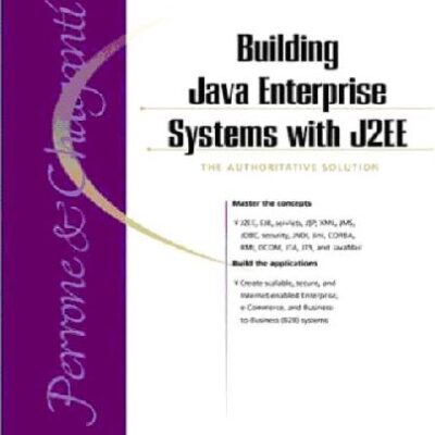 خرید و دانلود نسخه کامل کتاب Building Java enterprise systems with J2EE
