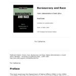 خرید و دانلود نسخه کامل کتاب Bureaucracy and Race: Native Administration in South Africa (Perspectives on Southern Africa)