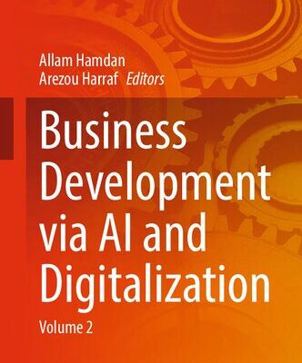 خرید و دانلود نسخه کامل کتاب Business Development via AI and Digitalization
