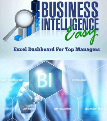 خرید و دانلود نسخه کامل کتاب Business Intelligence Easy: Excel Dashboard for Top Managers