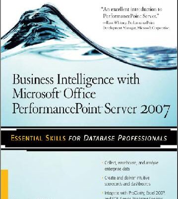 خرید و دانلود نسخه کامل کتاب Business Intelligence with Microsoft Office PerformancePoint Server 2007