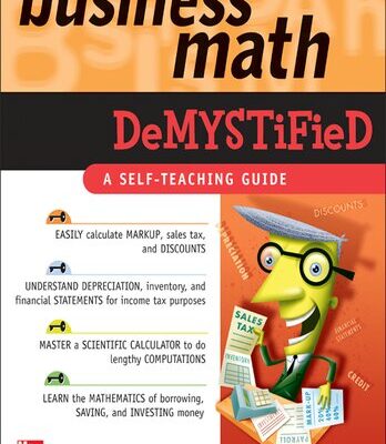 خرید و دانلود نسخه کامل کتاب Business Math Demystified