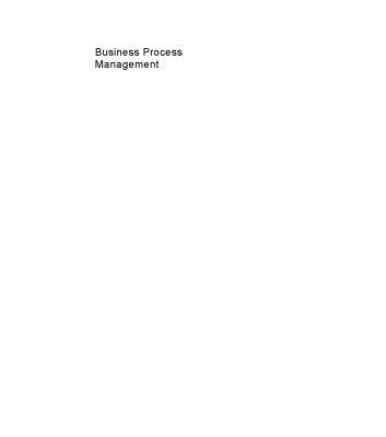 خرید و دانلود نسخه کامل کتاب Business Process Management: Strategic Integration In A Web-enabled Environment