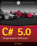خرید و دانلود نسخه کامل کتاب C# 5.0 Programmer’s Reference