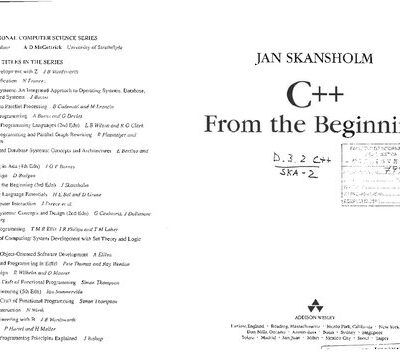 خرید و دانلود نسخه کامل کتاب C++ from the Beginning