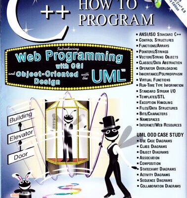 خرید و دانلود نسخه کامل کتاب C++ How to Program: Introducing Web Programming with CGI and Object-Oriented Design with the UML