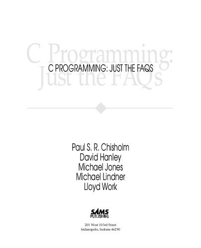 خرید و دانلود نسخه کامل کتاب C Programming Just the FAQs_686fa353cb0c5.jpeg خرید و دانلود نسخه کامل کتاب C Programming Just the FAQs