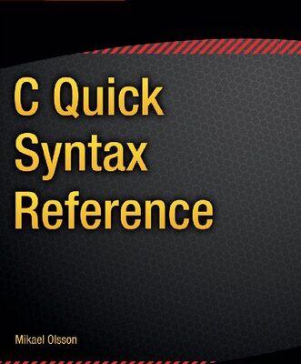 خرید و دانلود نسخه کامل کتاب C Quick Syntax Reference
