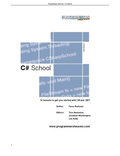 خرید و دانلود نسخه کامل کتاب C# School 14 lessons to get you started with C# and .NET_6877d16cf36ee.jpeg خرید و دانلود نسخه کامل کتاب C# School 14 lessons to get you started with C# and .NET