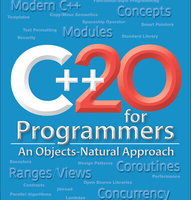 خرید و دانلود نسخه کامل کتاب C++20 for Programmers: An Objects-Natural Approach