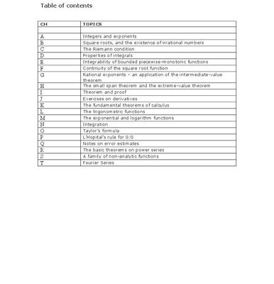 خرید و دانلود نسخه کامل کتاب Calculus With Theory: Lecture Notes