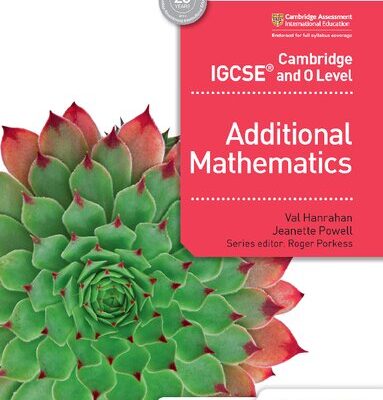 خرید و دانلود نسخه کامل کتاب Cambridge IGCSE and O Level Additional Mathematics