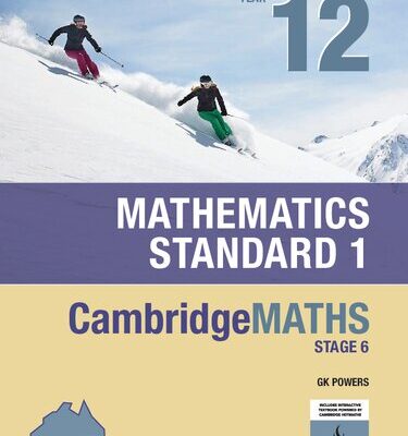 خرید و دانلود نسخه کامل کتاب CambridgeMaths stage 6. Year 12, Mathematics standard 1