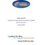 خرید و دانلود نسخه کامل کتاب CCNA. Questions and answers with explanations