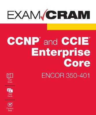 خرید و دانلود نسخه کامل کتاب CCNP and CCIE Enterprise Core ENCOR 350-401 Exam Cram