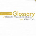 خرید و دانلود نسخه کامل کتاب CDSE. Glossary of Security Terms, Definitions, and Acronyms