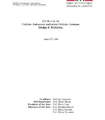خرید و دانلود نسخه کامل کتاب Cellular automata and other cellular systems