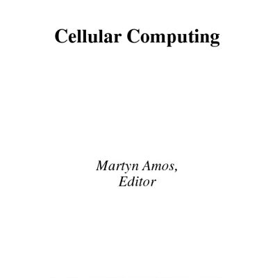 خرید و دانلود نسخه کامل کتاب Cellular Computing (Genomics and Bioinformatics)
