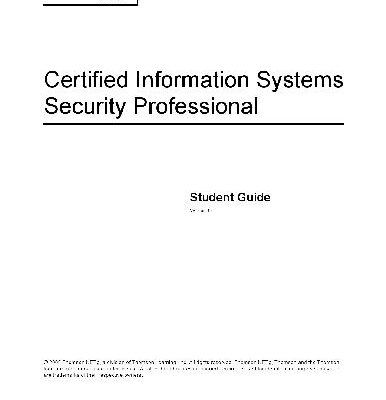 خرید و دانلود نسخه کامل کتاب Certified Information Systems Security Professional. Student Guide