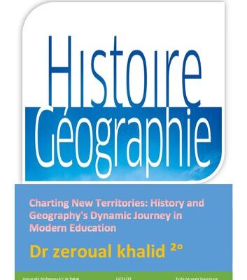 خرید و دانلود نسخه کامل کتاب Charting New Territories History and Geography’s Dynamic Journey in Modern Education