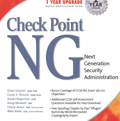 خرید و دانلود نسخه کامل کتاب Check Point Next Generation Security Administration