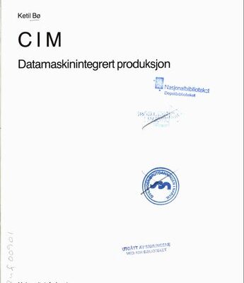 خرید و دانلود نسخه کامل کتاب CIM : datamaskinintegrert produksjon