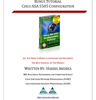 خرید و دانلود نسخه کامل کتاب Cisco ASA 5505 Configuration Tutorial