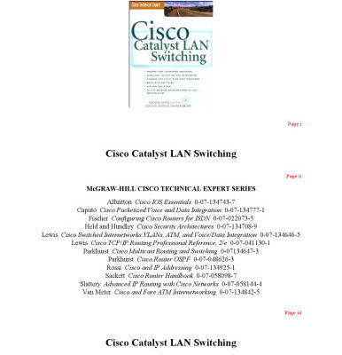 خرید و دانلود نسخه کامل کتاب Cisco IOS Essentials