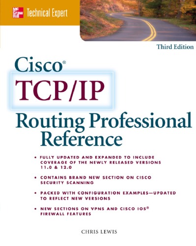 خرید و دانلود نسخه کامل کتاب Cisco TCP IP Routing Professional Reference