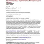 خرید و دانلود نسخه کامل کتاب Cloud Computing – Implementation, Management, and Security