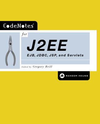 خرید و دانلود نسخه کامل کتاب CodeNotes for J2EE: EJB, JDBC, JSP, and Servlets