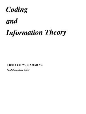 خرید و دانلود نسخه کامل کتاب Coding and information theory