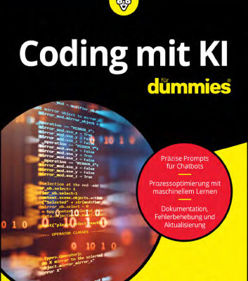خرید و دانلود نسخه کامل کتاب Coding mit KI für Dummies