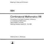 خرید و دانلود نسخه کامل کتاب Combinatorial Mathematics VIII. Proceedings of the 8th Australian Conference on Combinatorial Mathematics