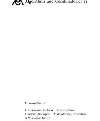 خرید و دانلود نسخه کامل کتاب Combinatorial Optimization: Theory and Algorithms (Algorithms and Combinatorics)