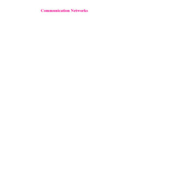 خرید و دانلود نسخه کامل کتاب Communication Networks: Fundamental Concepts and Key Architectures