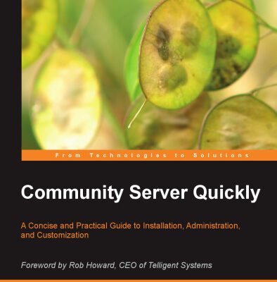 خرید و دانلود نسخه کامل کتاب Community Server Quickly: A Concise and Practical Guide to Installation, Administration and Customization