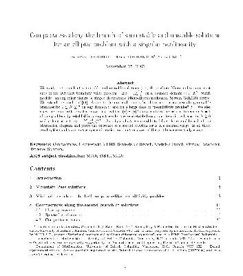 خرید و دانلود نسخه کامل کتاب Compactness along the branch of semi-stable and unstable solutions for an elliptic problem with a singular nonlinearity