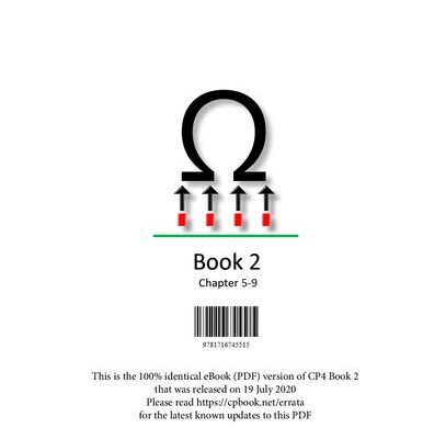 خرید و دانلود نسخه کامل کتاب Competitive Programming 4 – Book 2