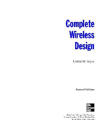 خرید و دانلود نسخه کامل کتاب Complete Wireless Design