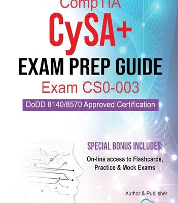 خرید و دانلود نسخه کامل کتاب CompTIA CySA+ Exam Prep Guide Exam CS0-003