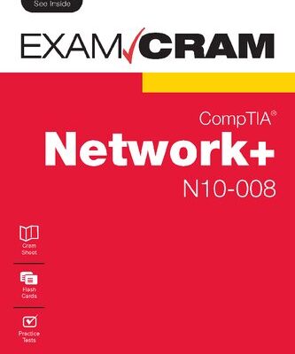 خرید و دانلود نسخه کامل کتاب CompTIA Network+ N10-008 Exam Cram 7th Edition