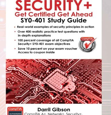 خرید و دانلود نسخه کامل کتاب CompTIA Security+: Get Certified Get Ahead: SY0-401 Study Guide