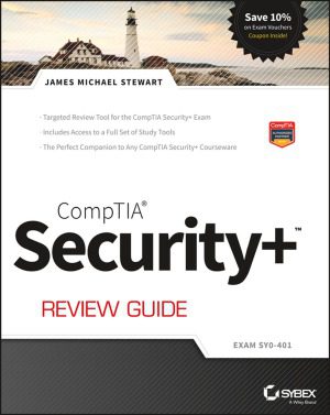 خرید و دانلود نسخه کامل کتاب CompTIA Security+ Review Guide Exam SY0-401