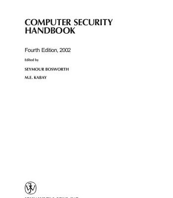 خرید و دانلود نسخه کامل کتاب Computer Security Handbook