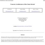 خرید و دانلود نسخه کامل کتاب Concrete Architecture of the Linux Kernel