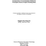 خرید و دانلود نسخه کامل کتاب Construction of an Evaluation Model for Free/Open Source Project Hosting Sites
