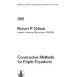 خرید و دانلود نسخه کامل کتاب Constructive Methods for Elliptic Equations