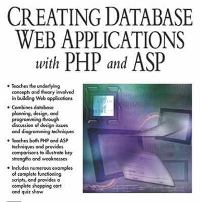 خرید و دانلود نسخه کامل کتاب Creating Database Web Applications with PHP and ASP
