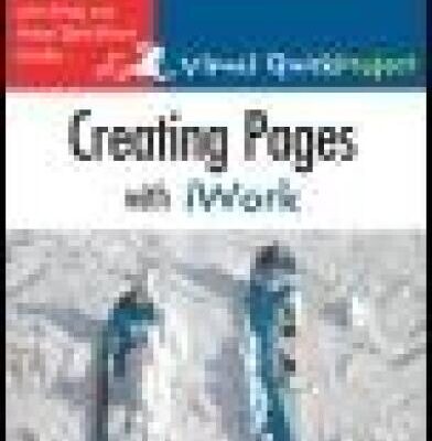 خرید و دانلود نسخه کامل کتاب Creating Pages with iWork: Visual QuickProject Guide